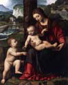 madonna with child and the young saint john